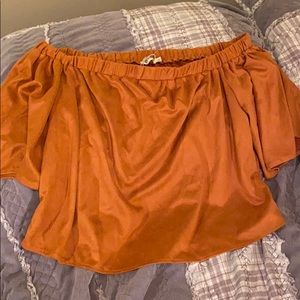 Off the shoulder blouse size small s